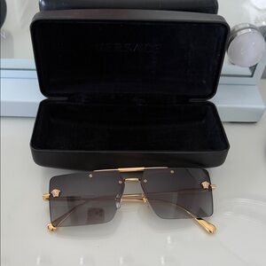 Versace rimless sunglasses